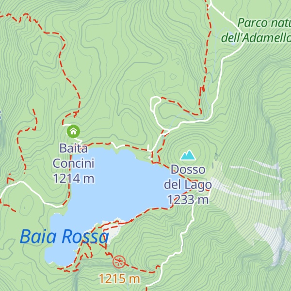 Map of Chalet Tovel