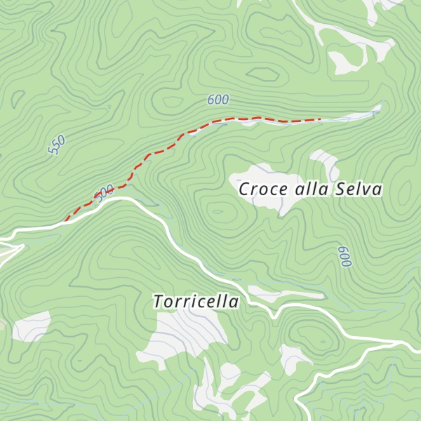 Map of Poggio del Mago