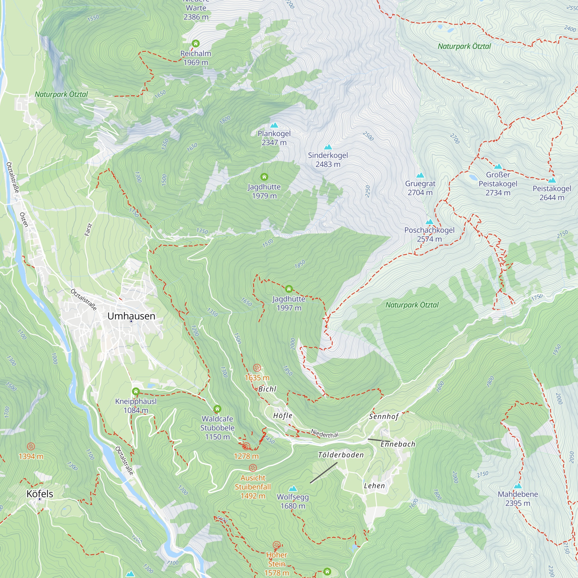 Jagdhütte map