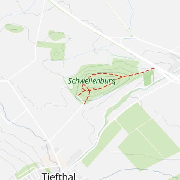 Map of Schwellenburg