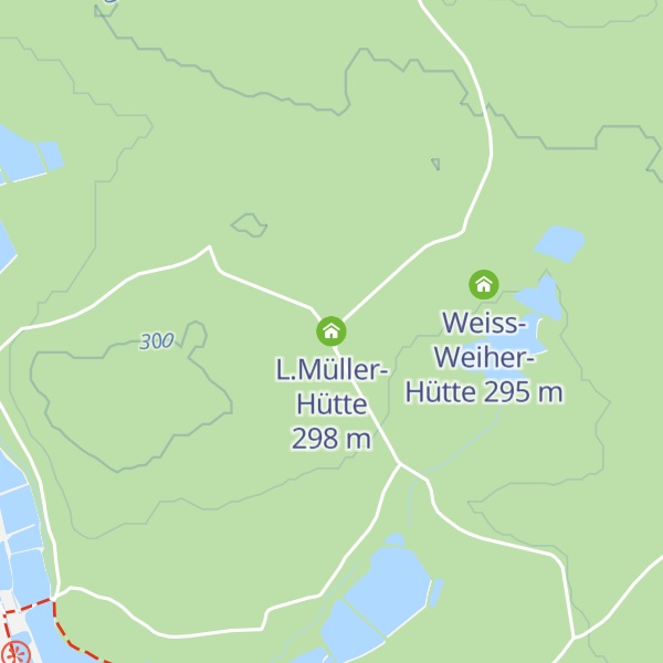 Map of L.Müller-Hütte