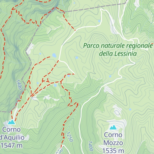 Map of Malga Preta di sotto