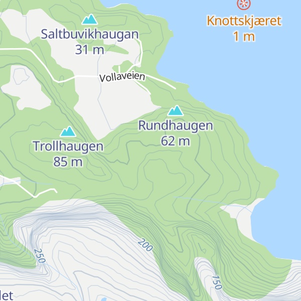 Map of Buknotthaugen