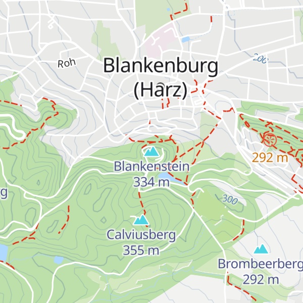 Map of Blankenstein