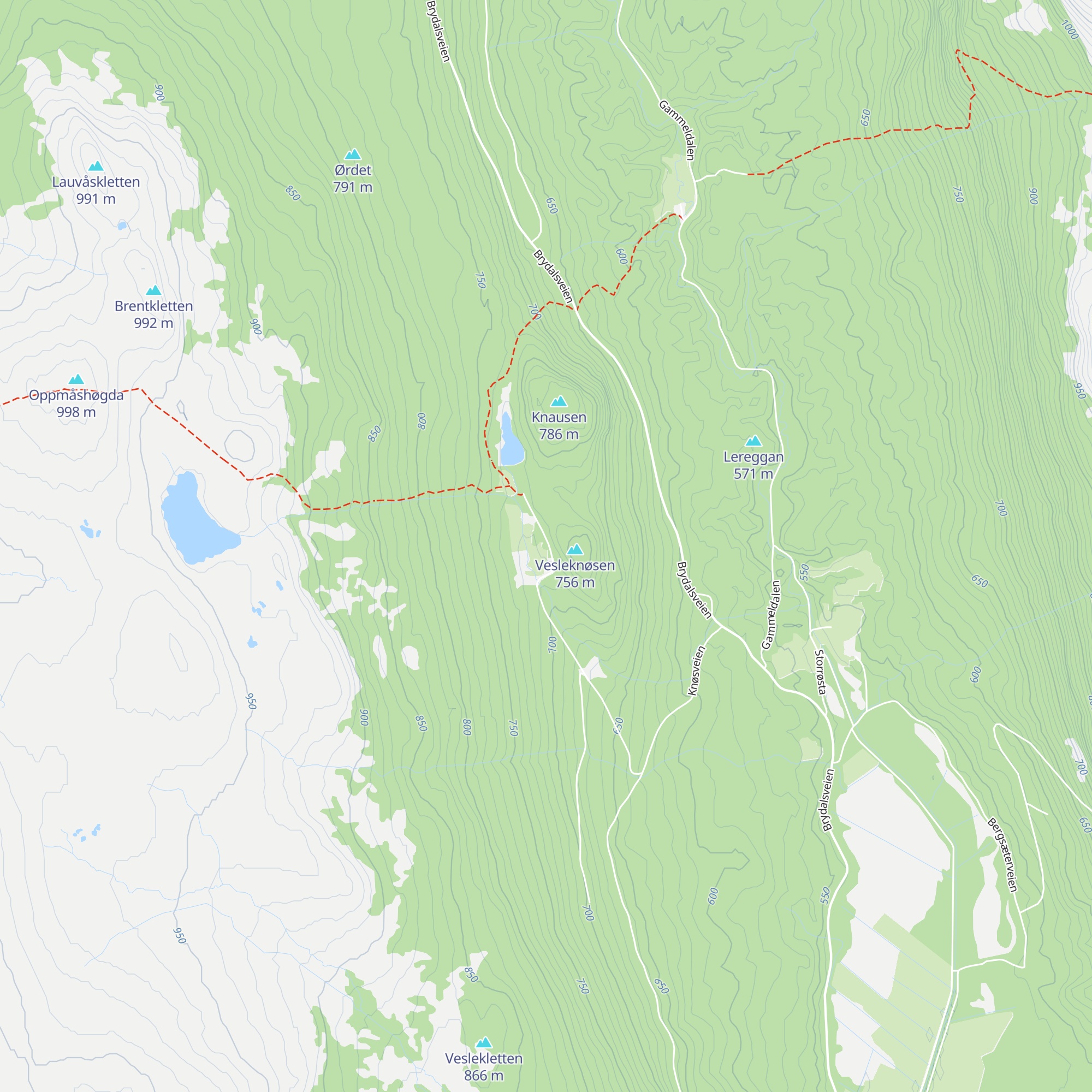 Knausen map