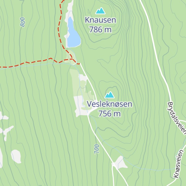 Map of Knausen