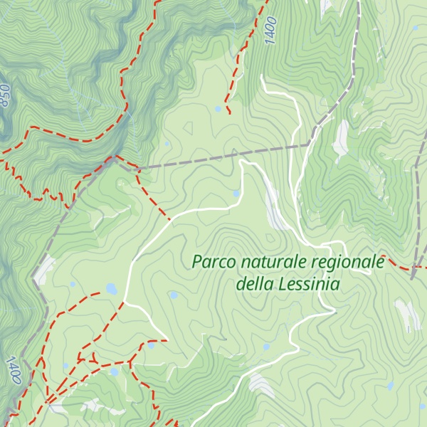 Map of Malga Preta di Sopra