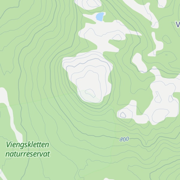 Map of Månsæterkletten