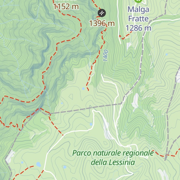 Map of Malga Pealda