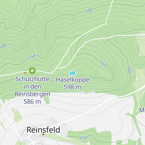 Map of Haselkoppe