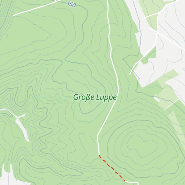 Map of Große Luppe