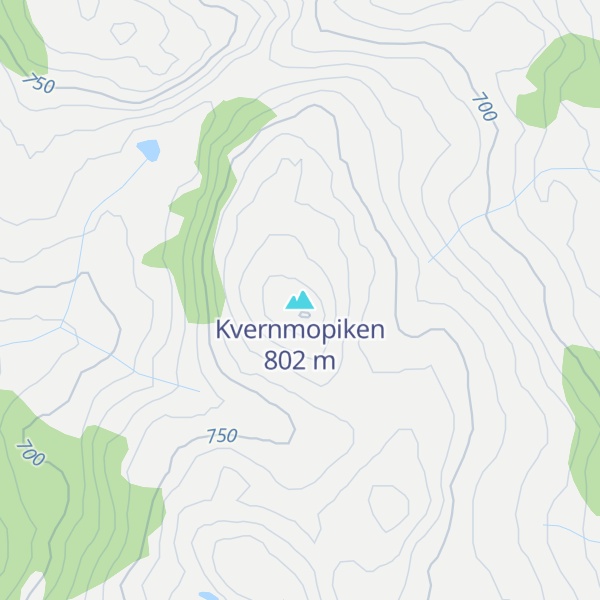 Map of Kvernmopiken