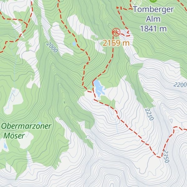 Map of Zirmtalalm - Malga Zirmtal