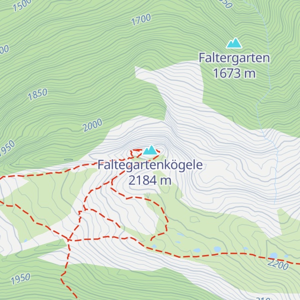 Map of Faltegartenkögele