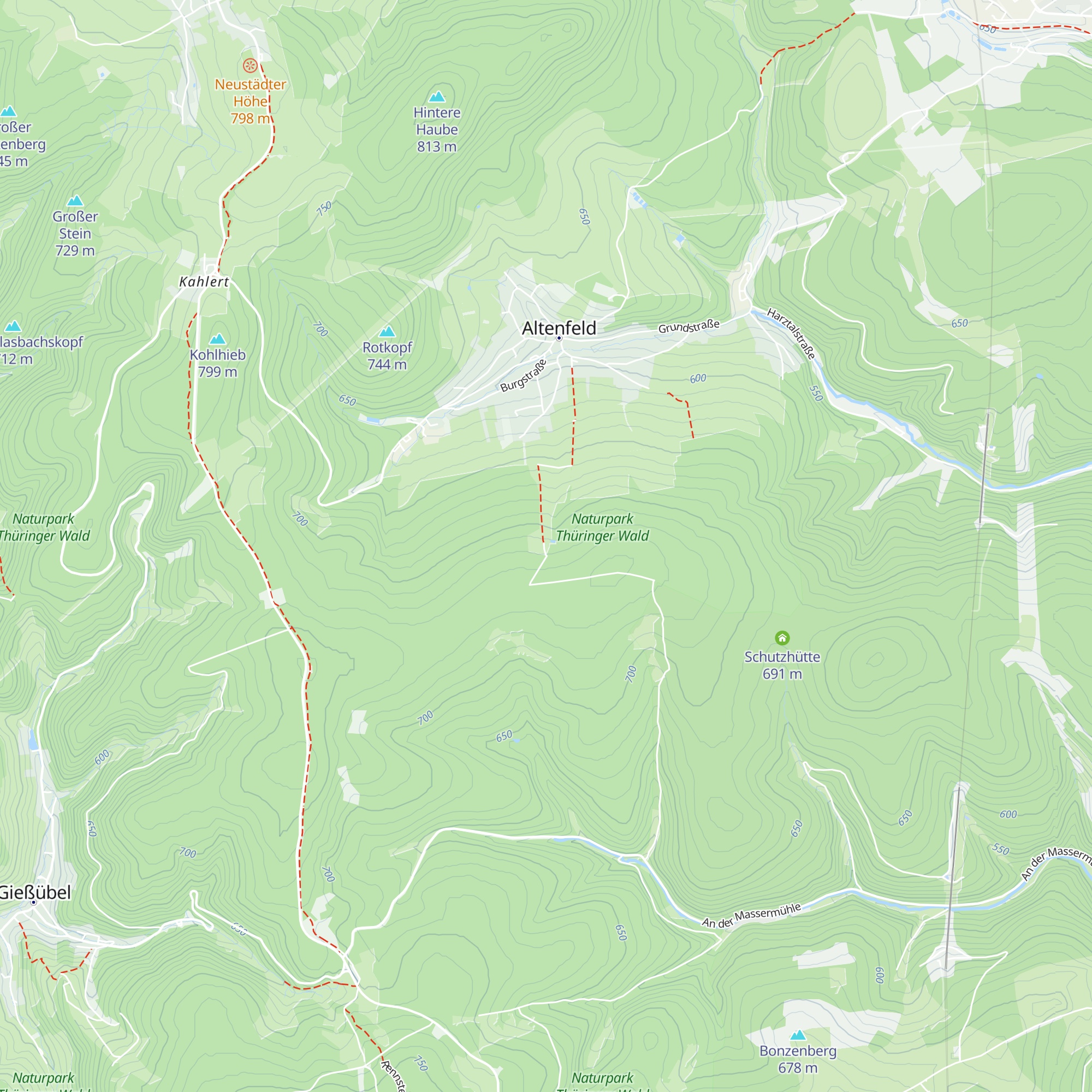 Albert Schweitzer Hütte map