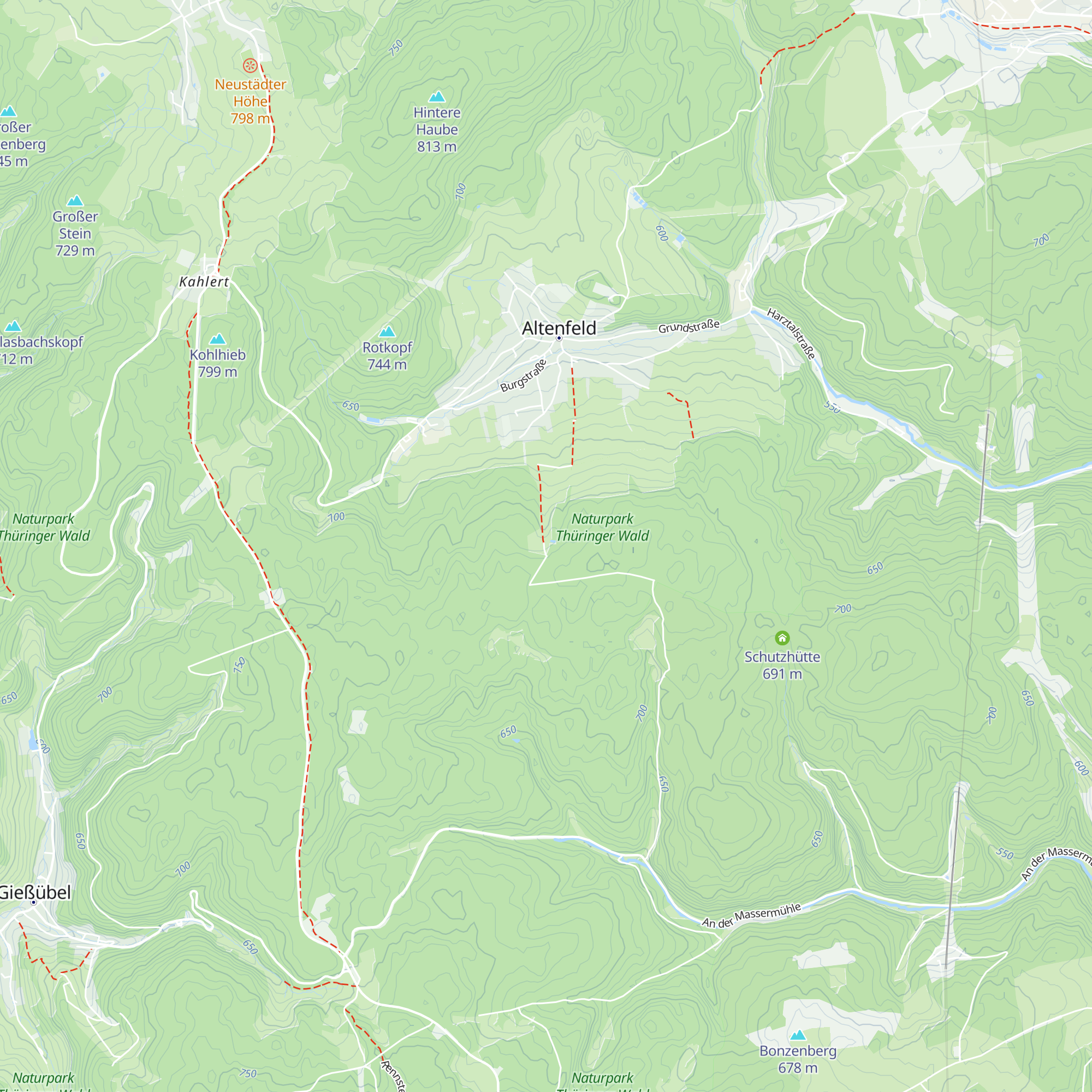 Albert Schweitzer Hütte map