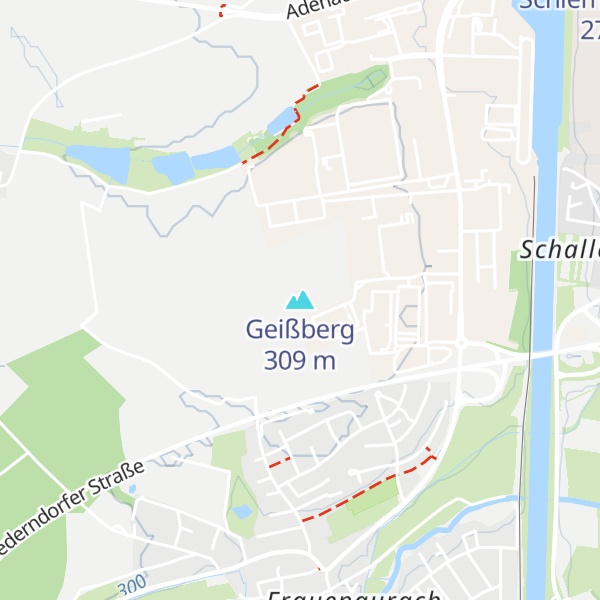 Map of Geißberg