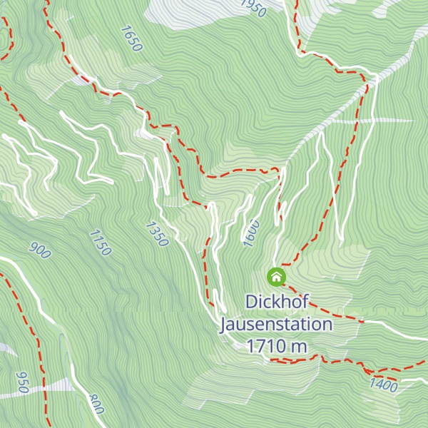 Map of Hofschank Wald