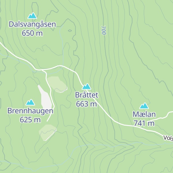 Map of Bråttet
