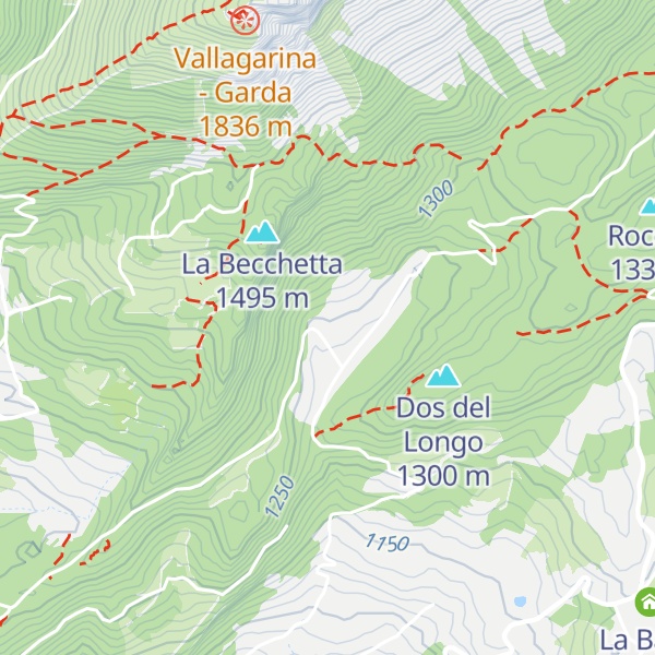 Map of Baita degli Alpini