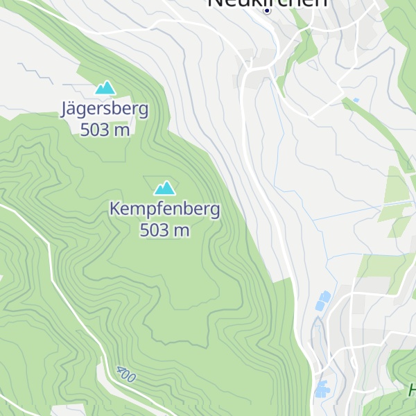 Map of Blockhütte