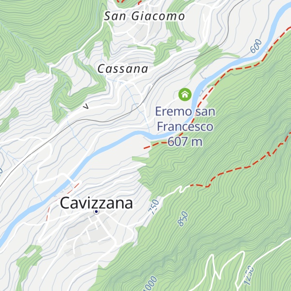 Map of Associazione sportiva
