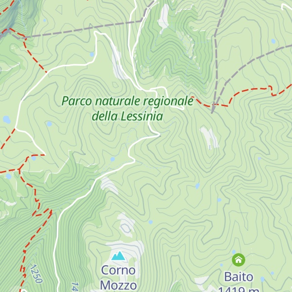 Map of Pealda bassa
