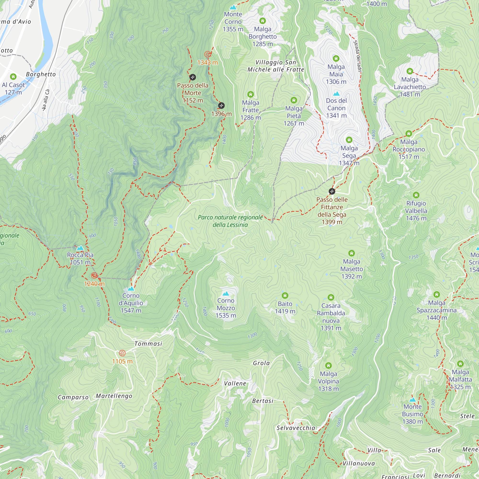 Pealda bassa map