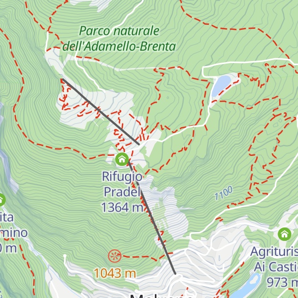 Map of Piccola Baita