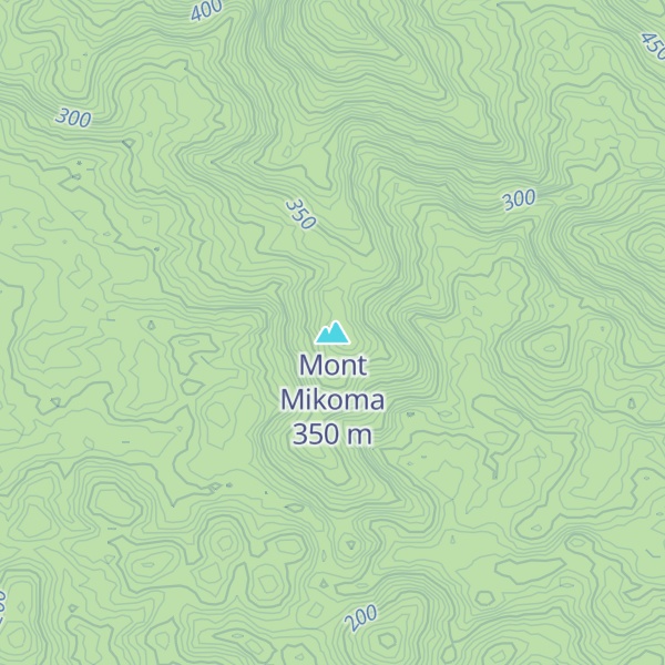 Map of Mont Mikoma