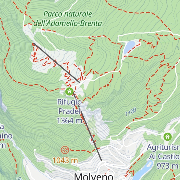 Map of Chalet Edelweiss