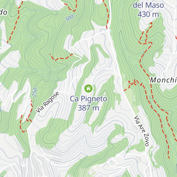 Map of Ca Pigneto