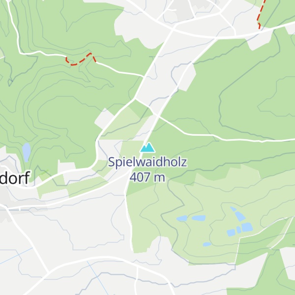 Map of Spielwaidholz