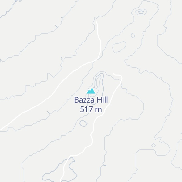 Map of Bazza Hill