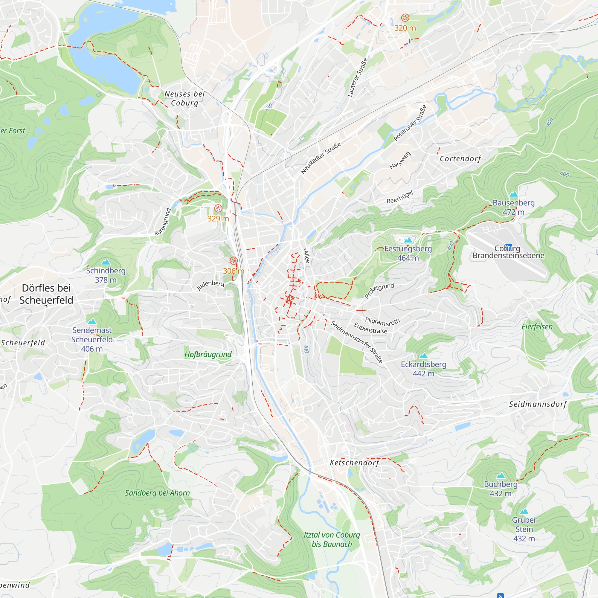 Tourist-Information map