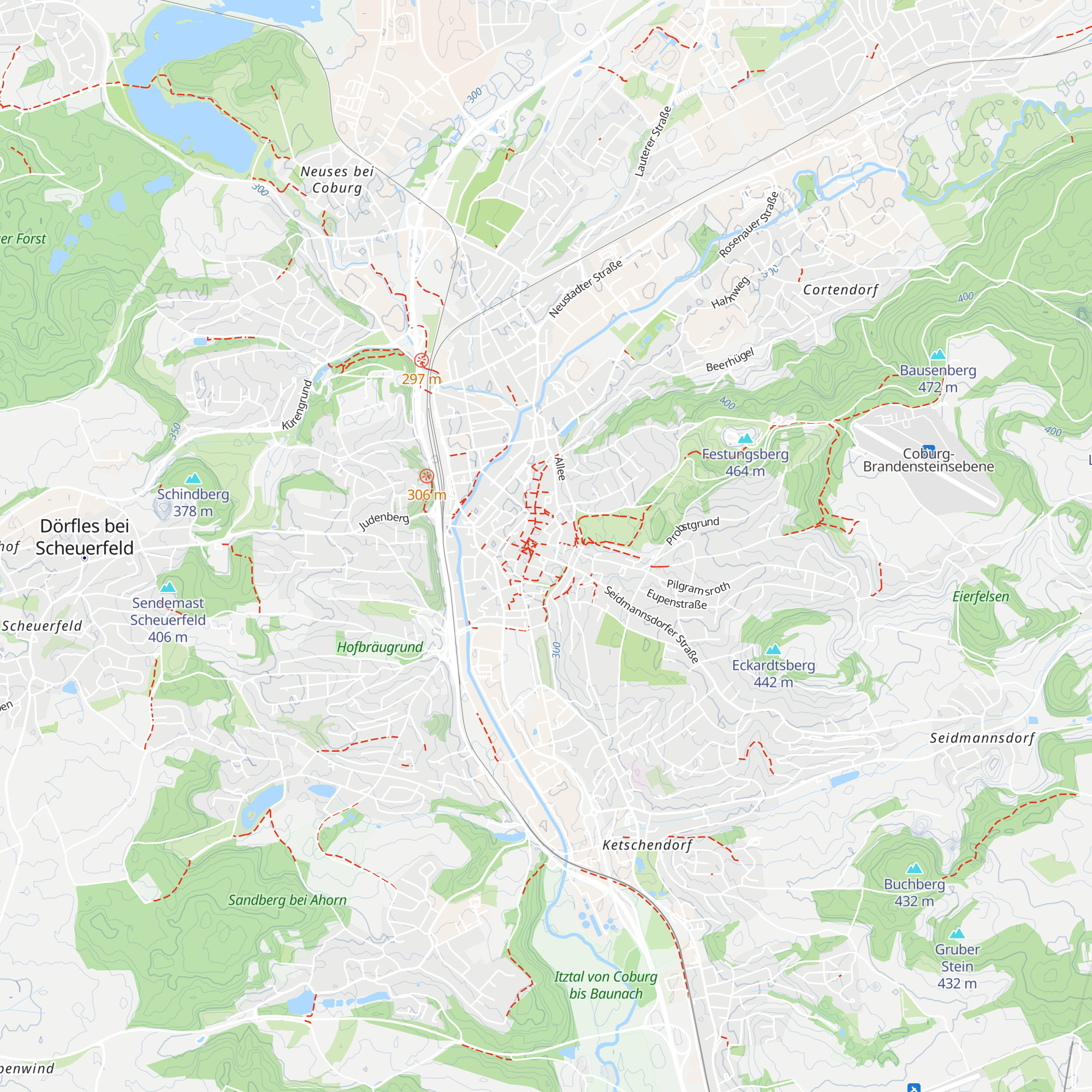 Tourist-Information map