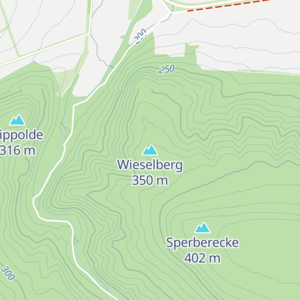 Map of Wieselberg