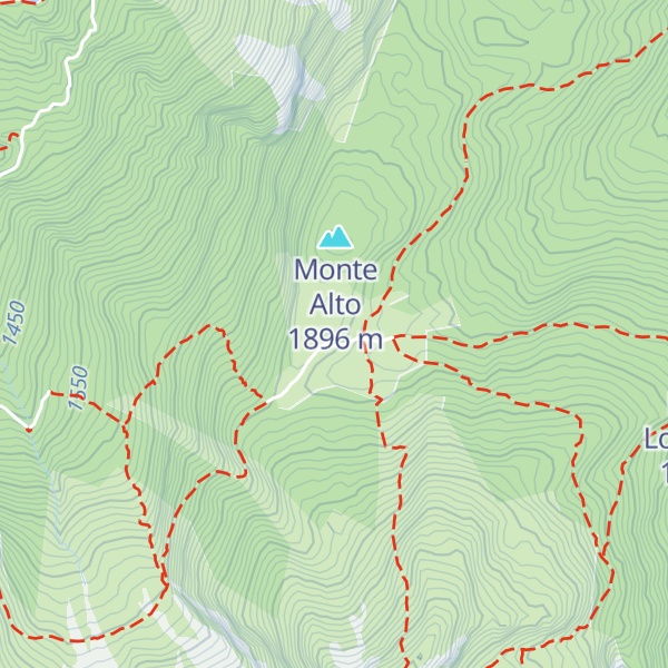 Map of Malga Termoncello