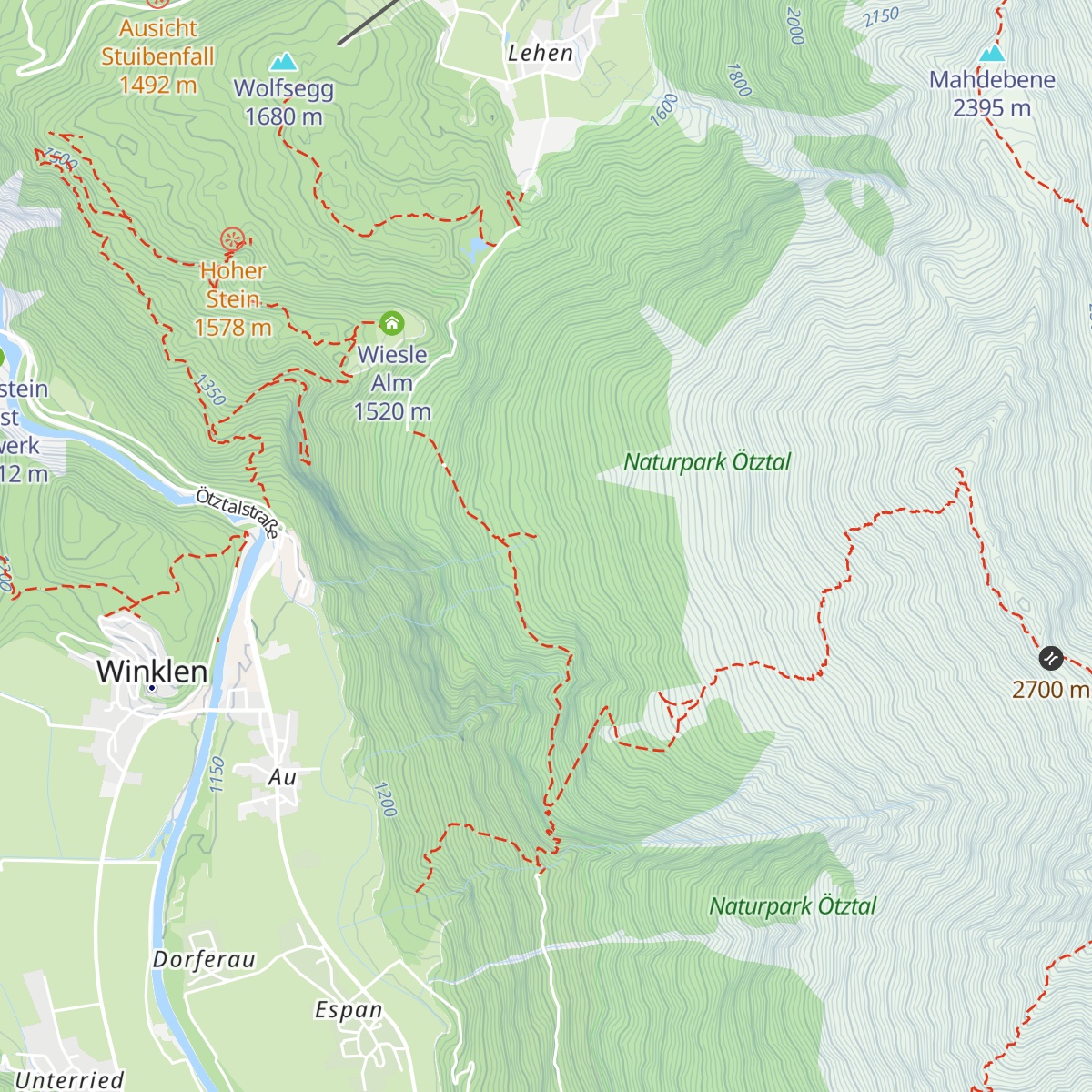 Untere Hemerachalm map