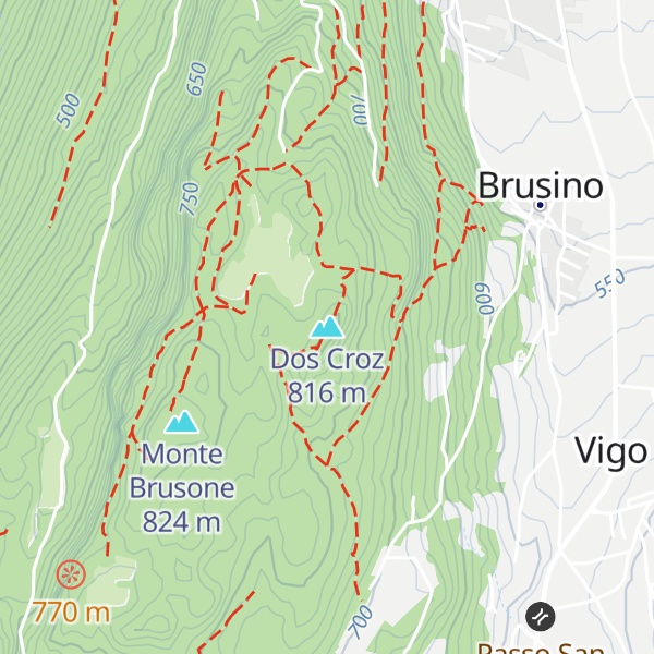 Map of Dos Croz