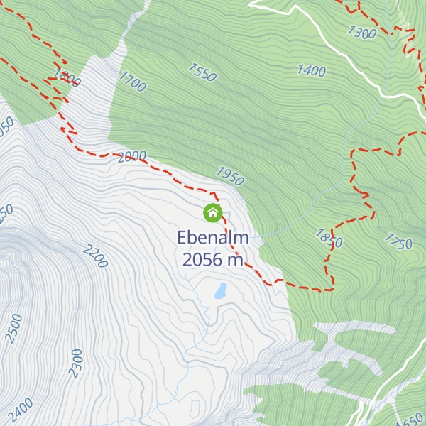 Map of Ebenalm
