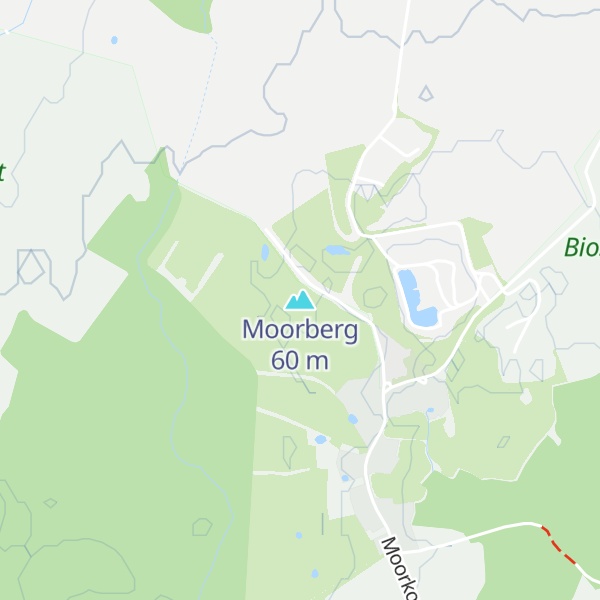 Map of Moorberg