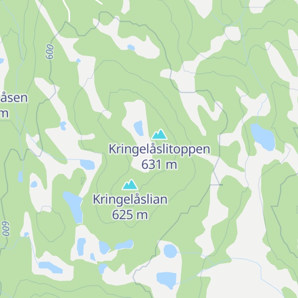 Map of Kringelåslia