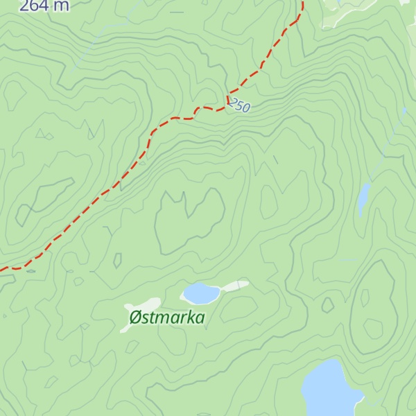Map of Svartåsen
