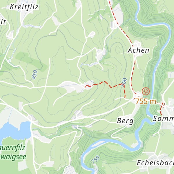 Map of Schönegger Käsealm