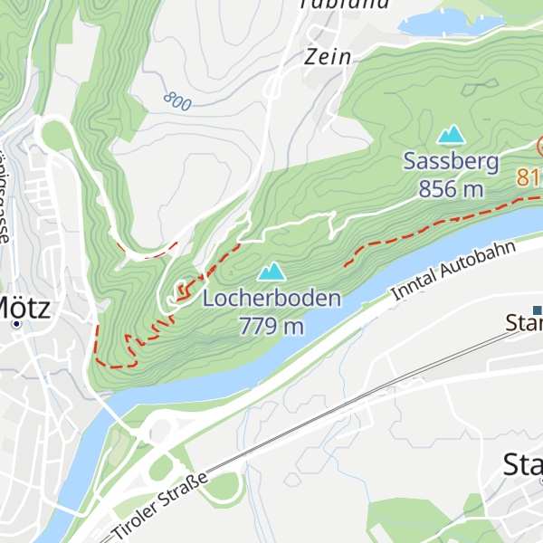 Map of Locherboden