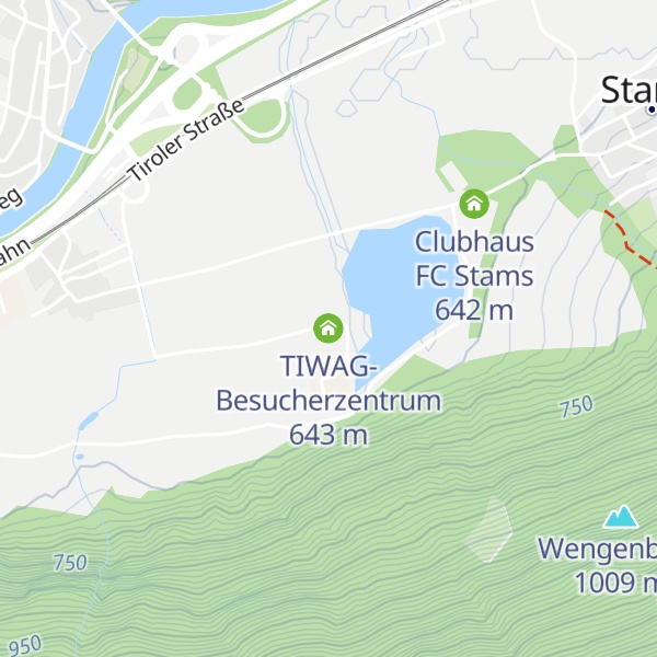 Map of TIWAG-Besucherzentrum