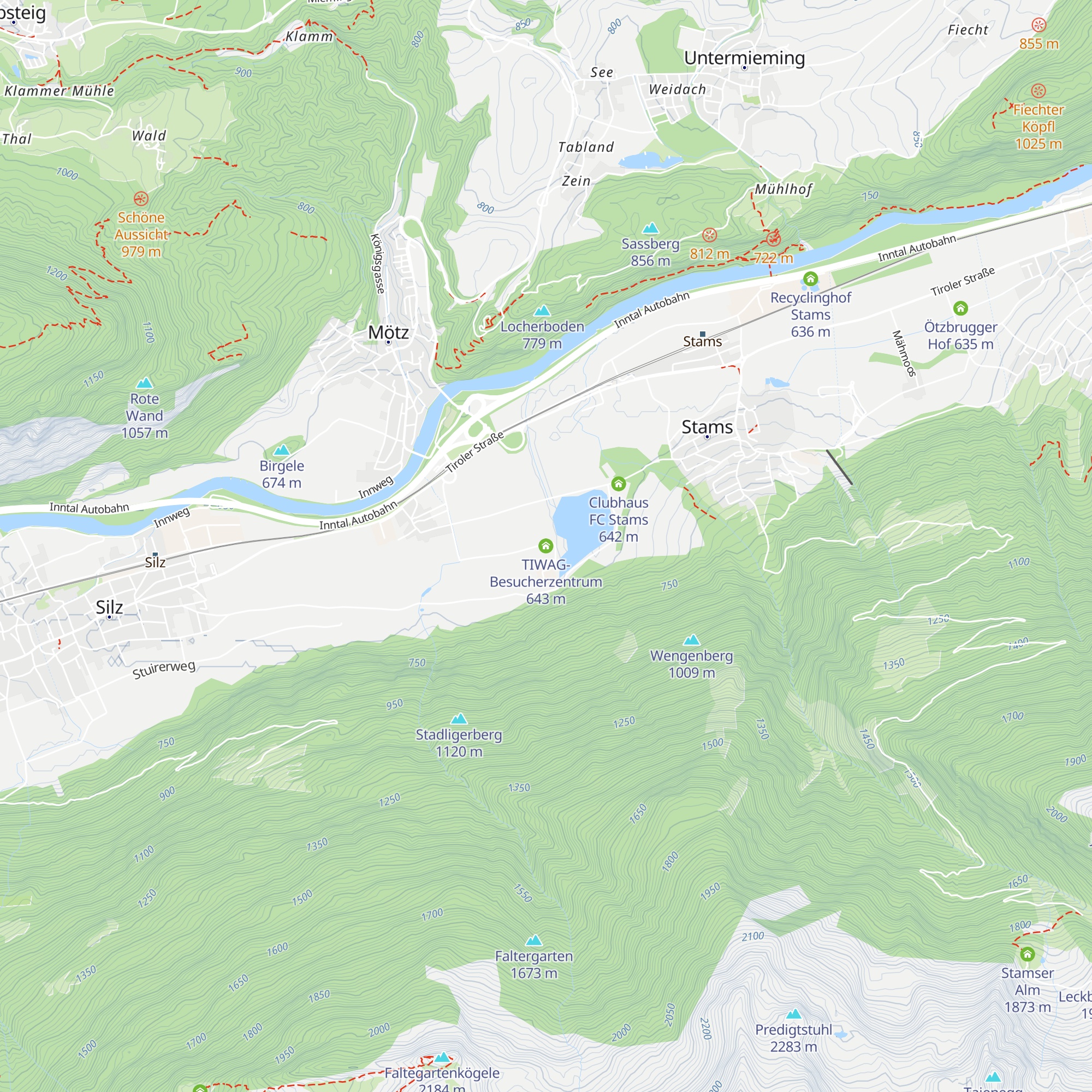 TIWAG-Besucherzentrum map