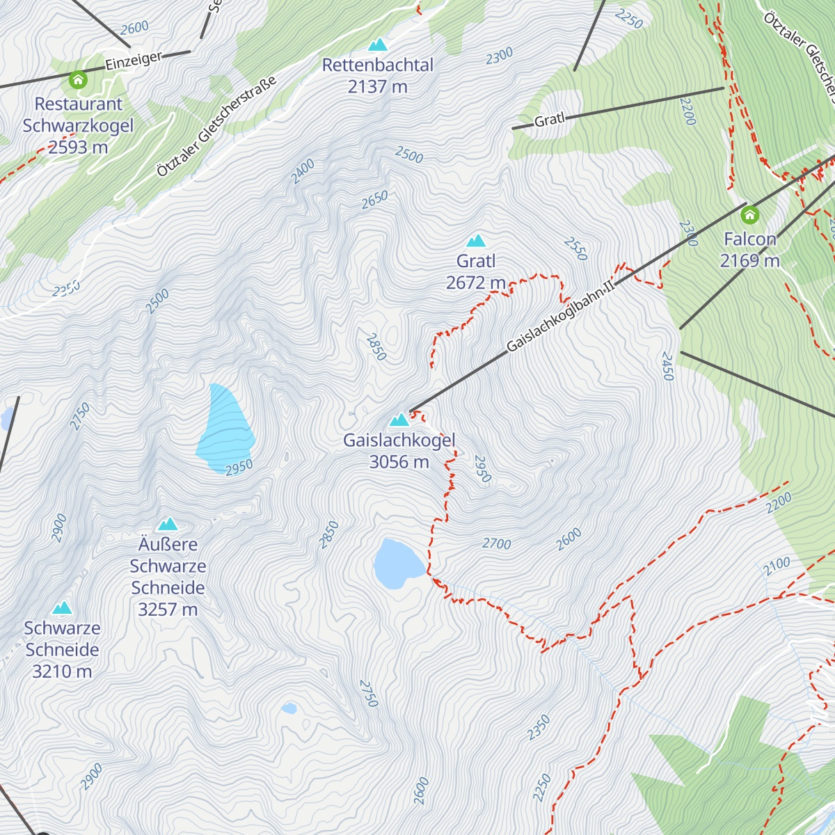 Ice Q map
