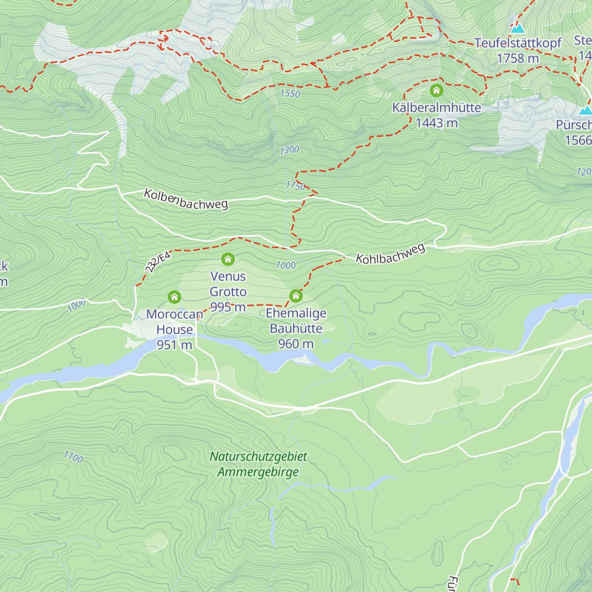 Ehemalige Bauhütte map
